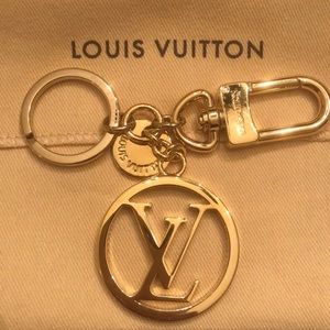 Louis Vuitton monogram bag charm and key holder